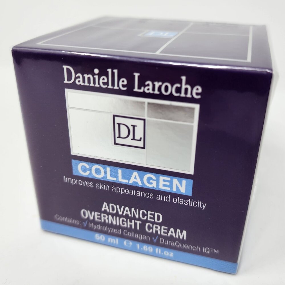 Danielle Laroche Collagen Advanced Overnight Cream 1.69 oz Sealed Exp 08/2027 - Picture 2 of 8